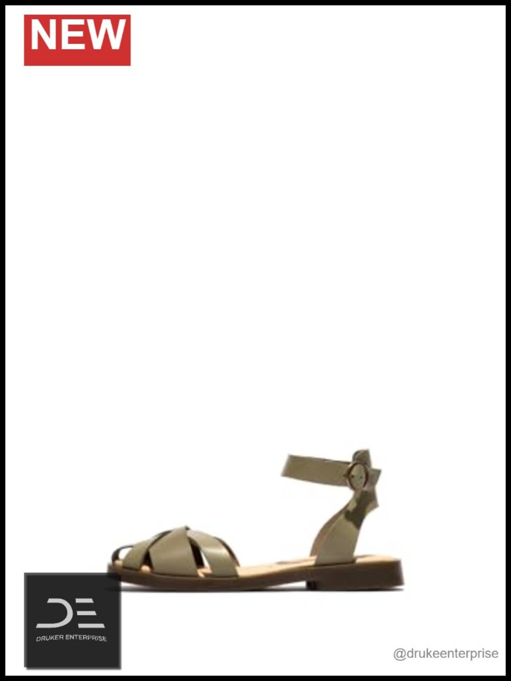 Leather Slingback Sandals with Block Heel